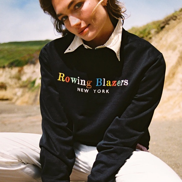 Unisex - Rowing Blazers Spell-out Crewneck - Picture 1 of 4